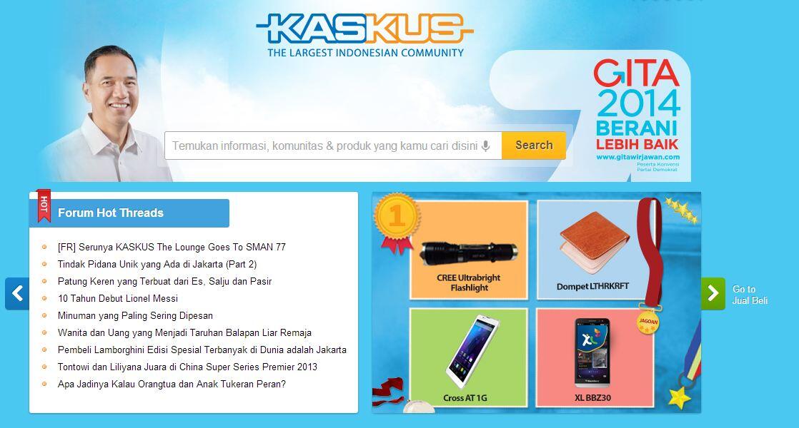  Iklan Politik di Kaskus ???