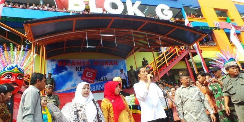 Demi Blok G, Jokowi Ubah Pintu Keluar Stasiun Tanah Abang