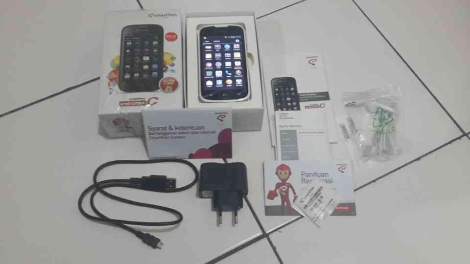 WTS/WTT/barter smartfren andromax c jellybean fullset .baru seminggu .bekasi