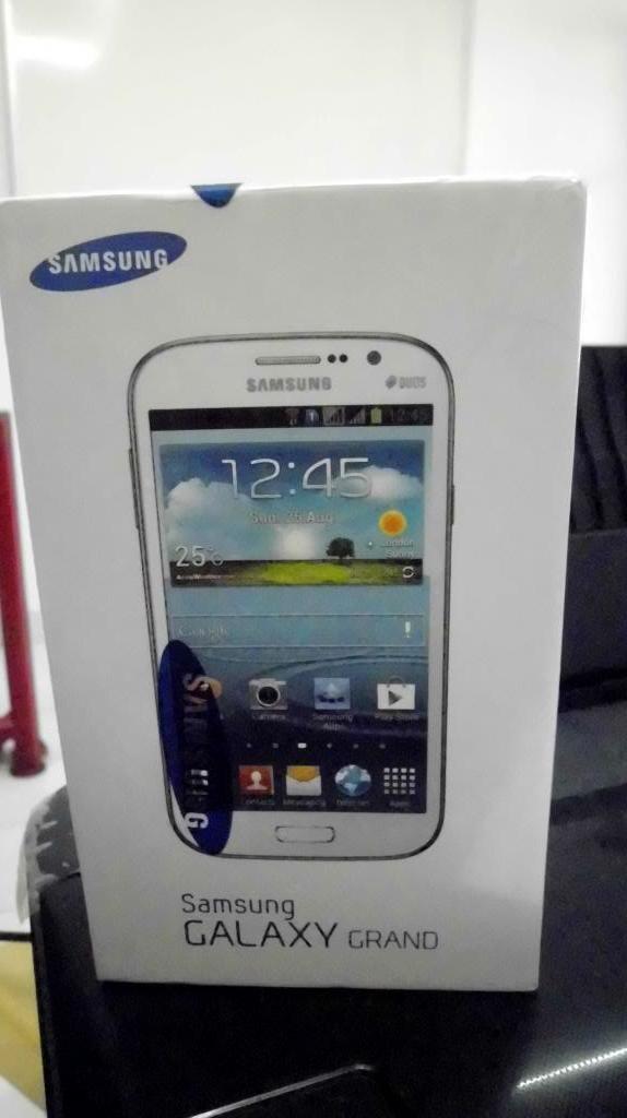 Jual BU Samsung Galaxy Grand 19082 white new with segel