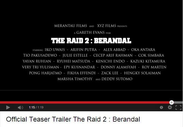 The Raid 2 : Berandal (2014) -- Part 3