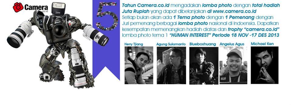 Lomba foto &quot;Human Interest&quot; komunitas foto CAMERA.CO.ID Di Tahun ke-5