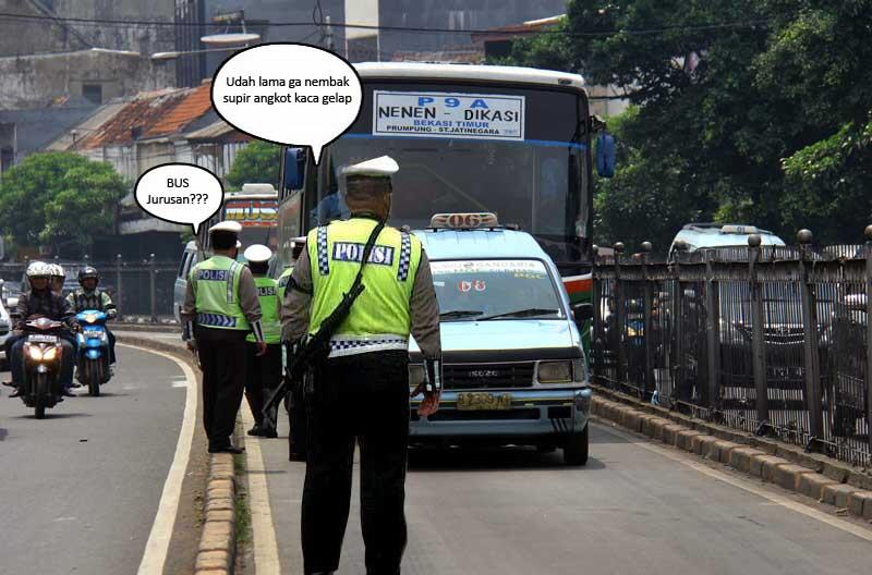 COMEDY STERILISASI JALUR TRANSJAKARTA