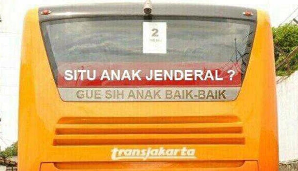 COMEDY STERILISASI JALUR TRANSJAKARTA