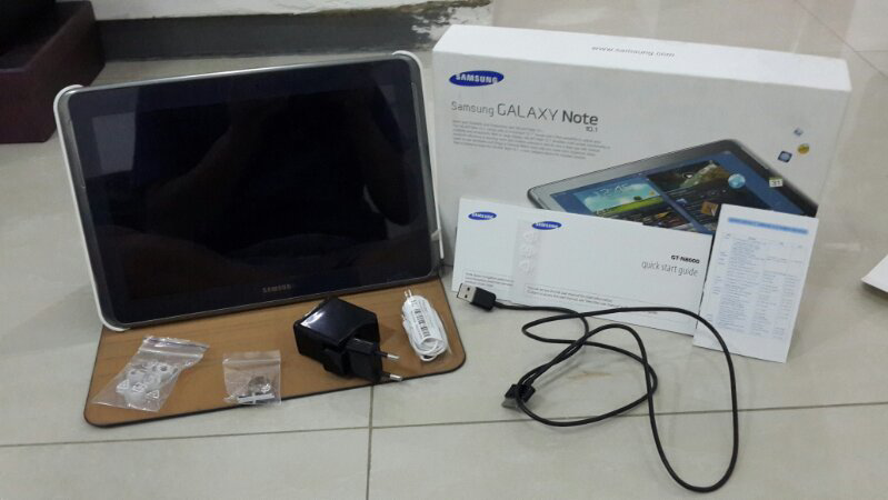 WTS Samsung galaxy note 10.1 GT-N8000 grey mulus