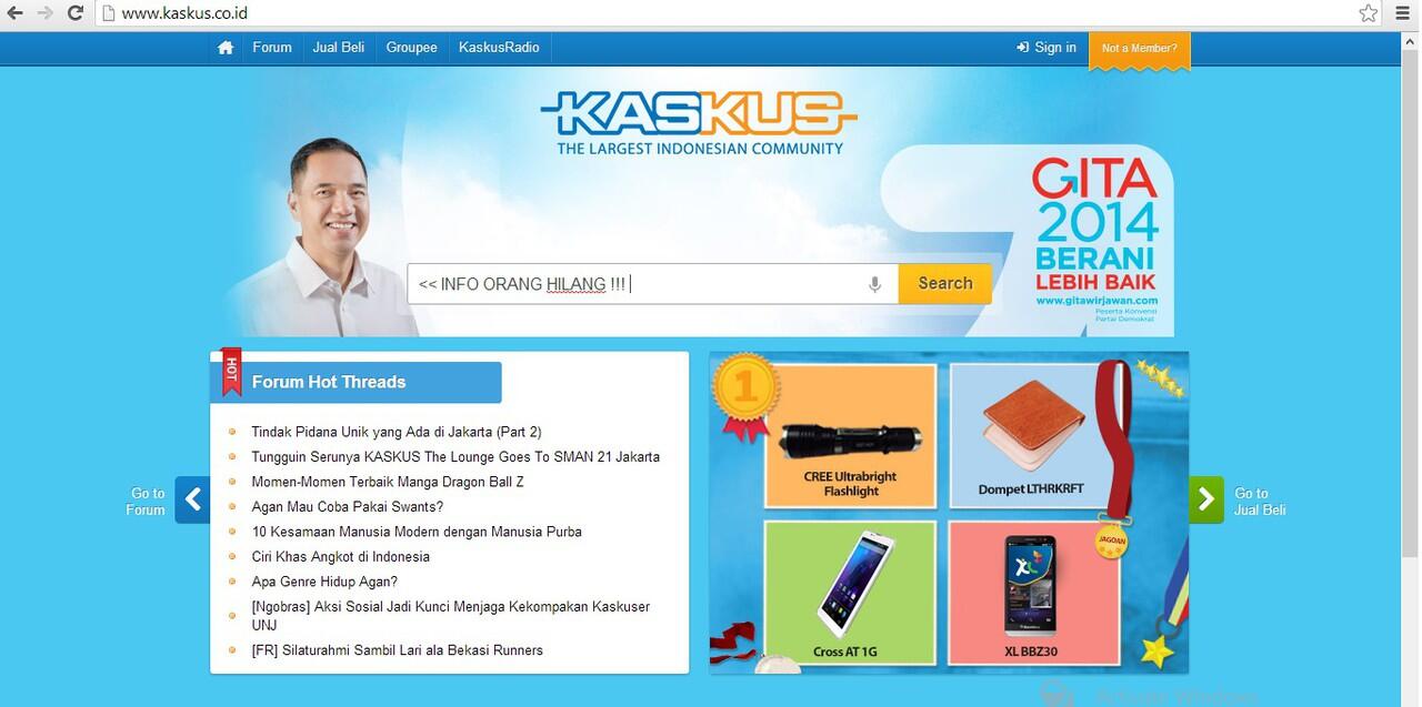 Wah, Kok Ada Beginian Di Home Page Kaskus