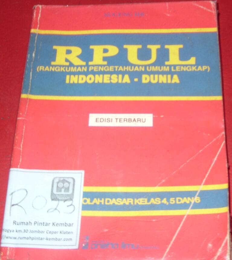 Masi Inget Ama Buku Ini Gan?