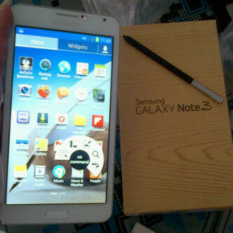 REPLIKA SAMSUNG GALAXY NOTE 3 - GT N9000 (AIR COMMAND & HANDWRITTING SUPPORT)