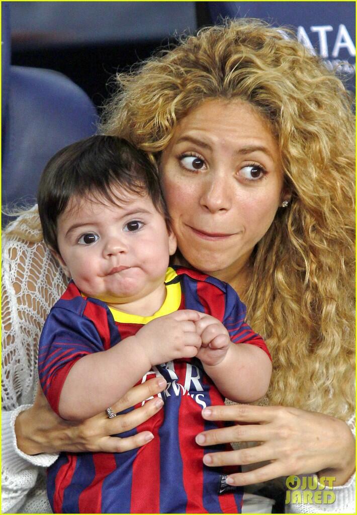 Imutnya Anak Shakira dan Gerard Pique (PICT++)