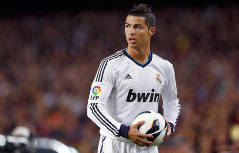 Real Madrid 2012-13 Longsleeve Nameset Ronaldo and Patch All Original