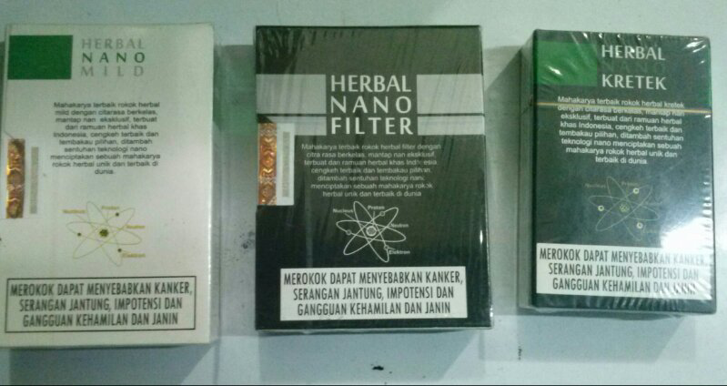 Rokok herbal = Obat herbal dalam bentuk rokok, benarkah...?