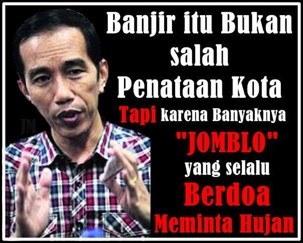 TANGGAPAN JOKOWI TENTANG BANJIR!!