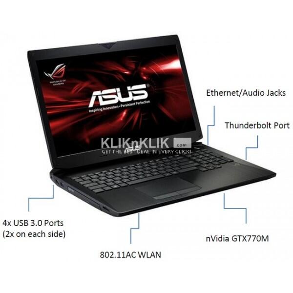 Terjual Jual Asus G750JX Series ROG Super Gamming 