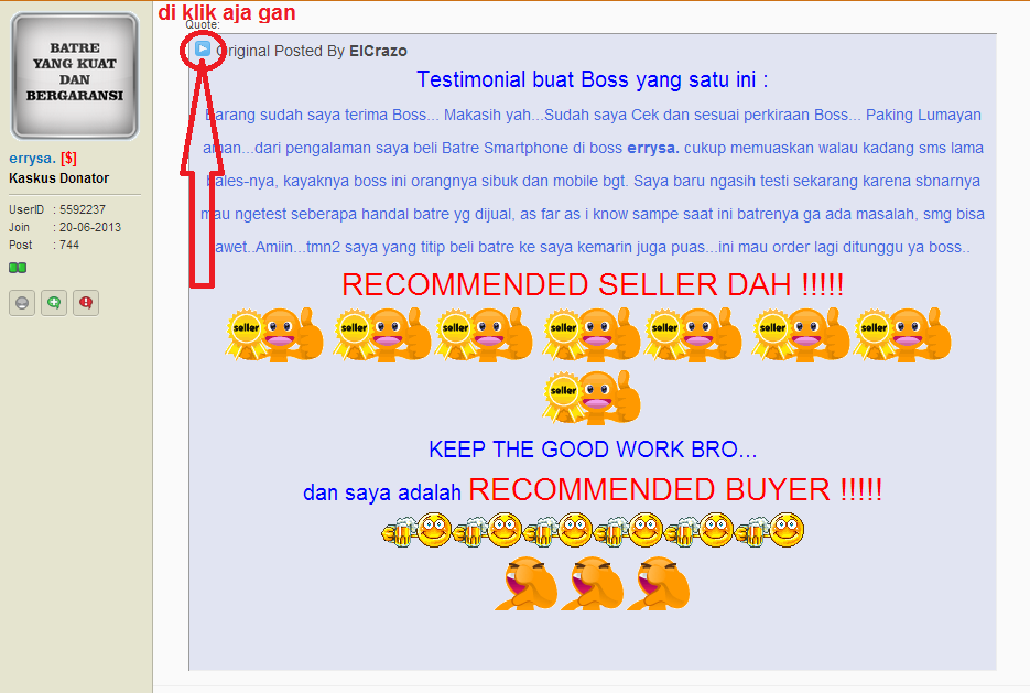 ۩۩۩►►►FeedBack And Testimonial Errysa.◄◄◄ ۩۩۩