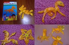 Mikan Art, Seni Mengupas Kulit Jeruk