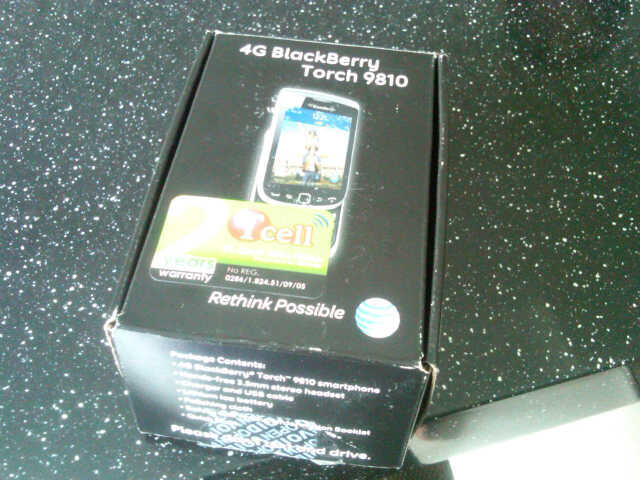 Blackberry Torch 2 9810 Black