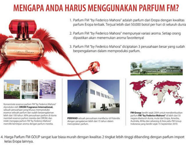 BISNIS PARFUM ORI, FEDERICO MAHORA, LAGI BOOMING DI INDONESIA!