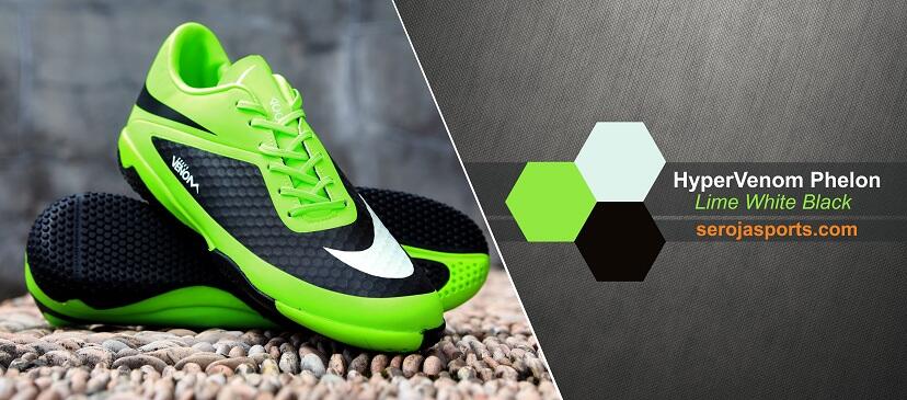 Sepatu Futsal NIKE HYPER VENOM PHELON/PHANTOM BIRU HITAM HIJAU KUNING PINK WC NEYMAR