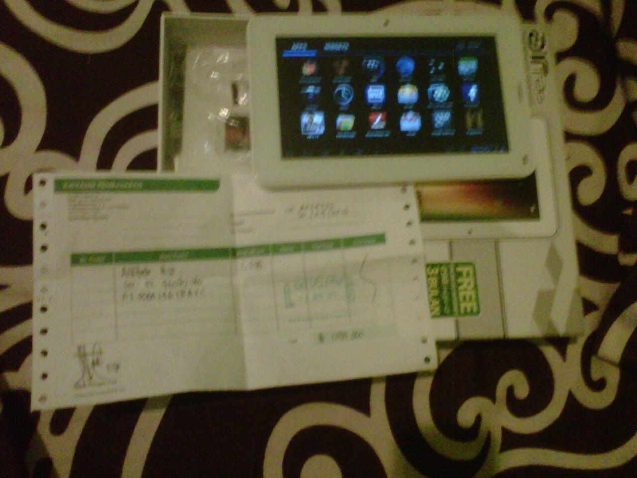 airtab a10 tablet cdma unlock spek lumayan 1ghz cortex A8 ram 1gb Bandung