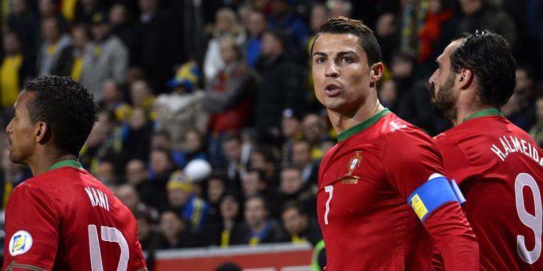 &quot;Hat-trick&quot; Ronaldo Loloskan Portugal ke Piala Dunia