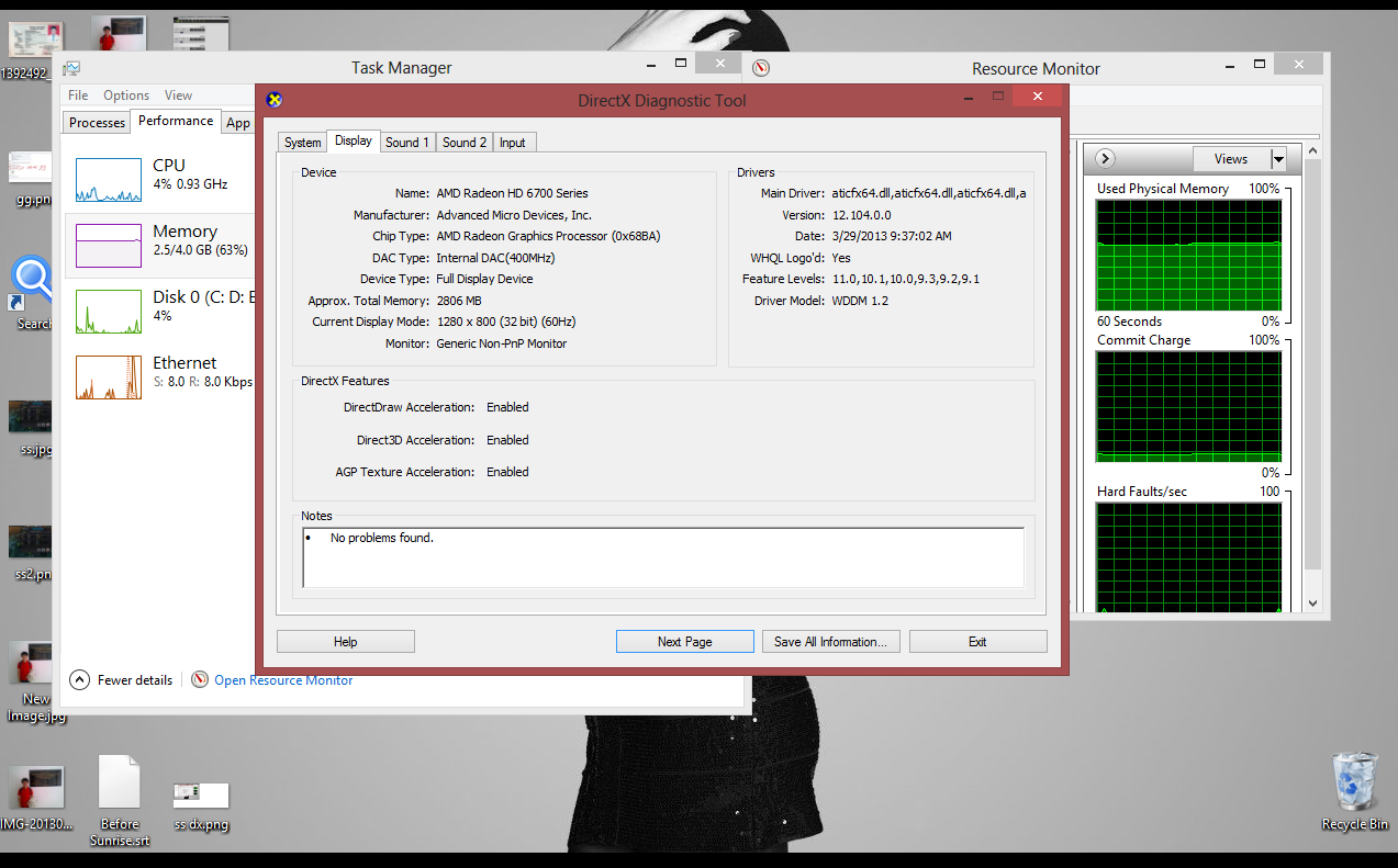 Tolong di bantu gan, saya make Windows 8 64 bit ram terbaca 4 giga dari 8
