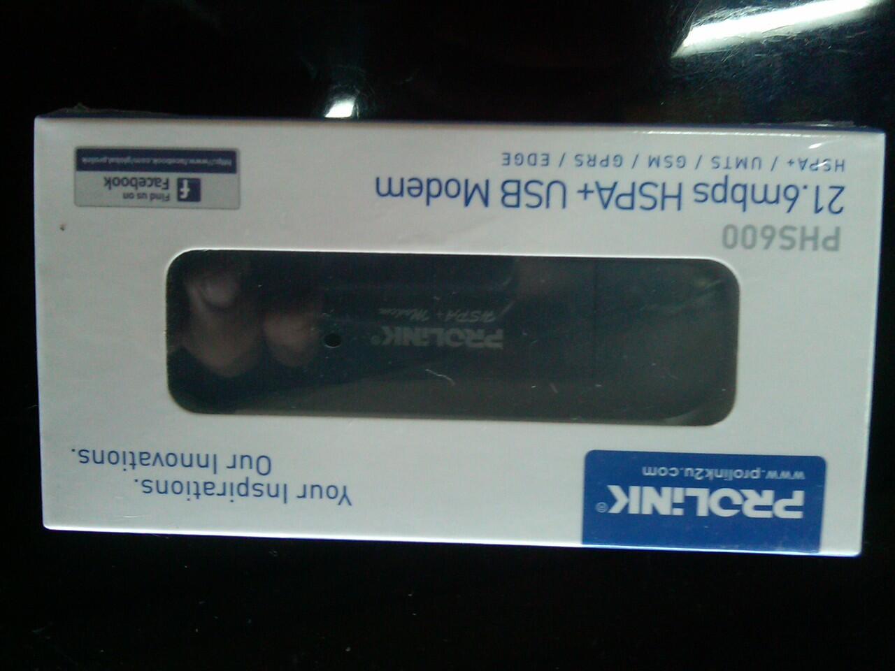 NEW modem Prolink PHS 600 21,6 mbps SOLO MURAH