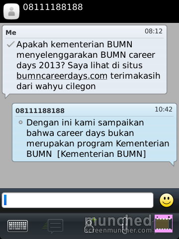 BUMN career days nipu apa gak gan ?