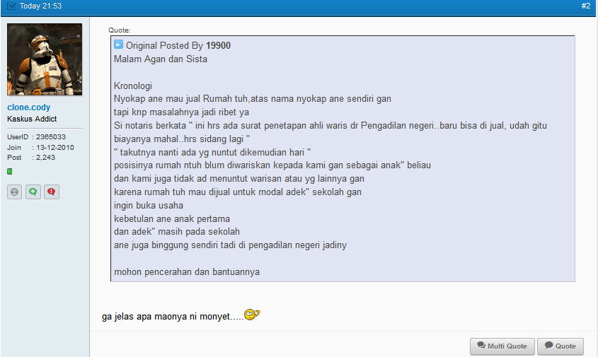 SEBENARNYA APA SIH MAKSUD NIH ORANG MASUK FORUM MELEK HUKUM?