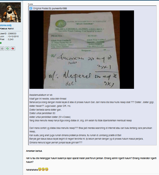 SEBENARNYA APA SIH MAKSUD NIH ORANG MASUK FORUM MELEK HUKUM?