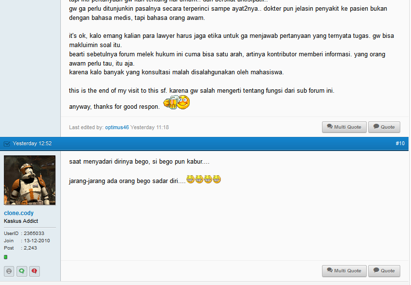 SEBENARNYA APA SIH MAKSUD NIH ORANG MASUK FORUM MELEK HUKUM?