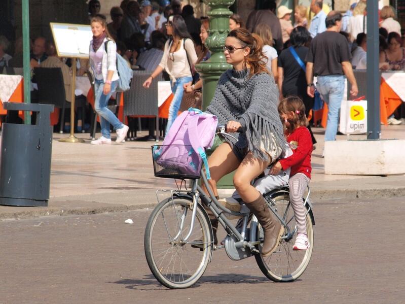 Italian Cycle Chic, Gaya Modis Goweser Cewek di Italia