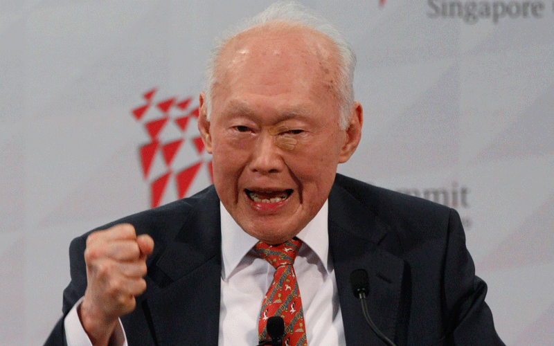 gan ada Kisah nyata dari PM Singapore Lee Kwan Yew