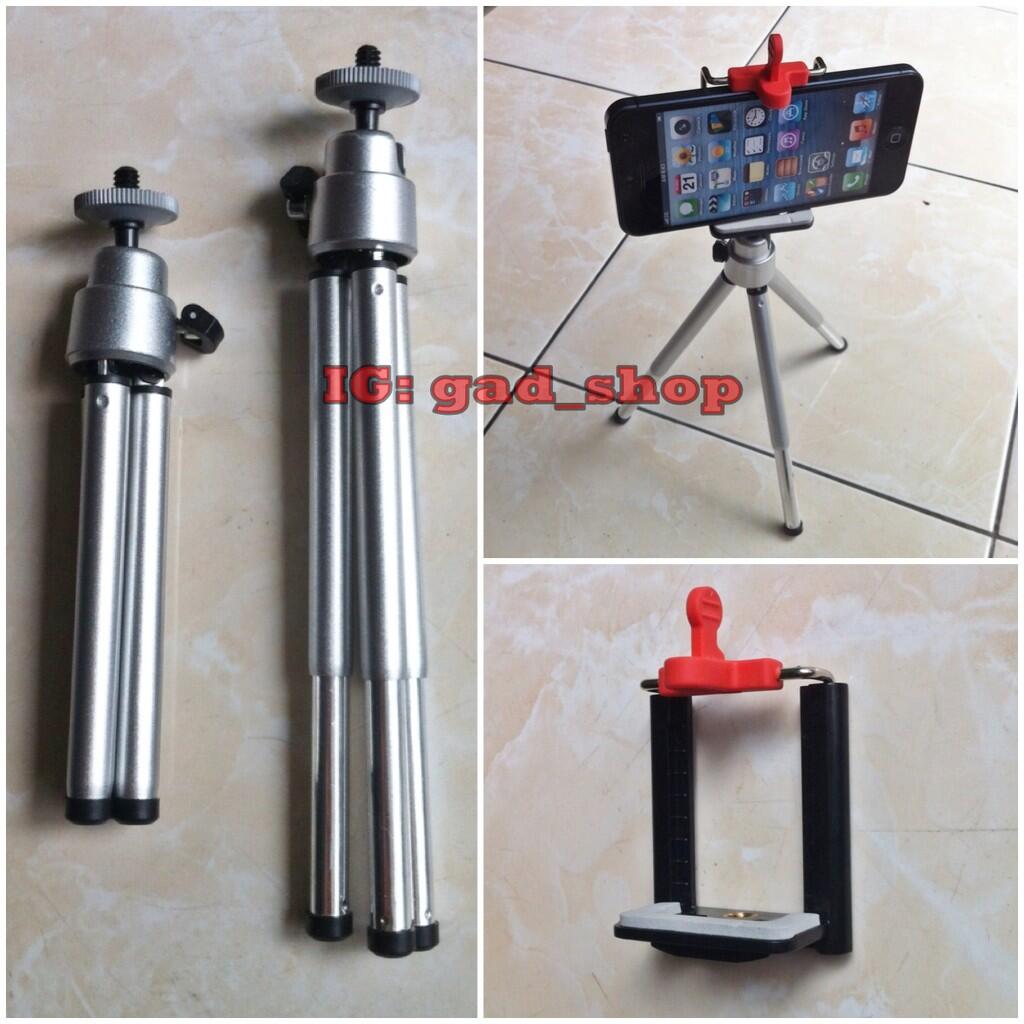 Terjual Mini Tripod, Monopod ( Tongsis ), Lensa Fisheye 
