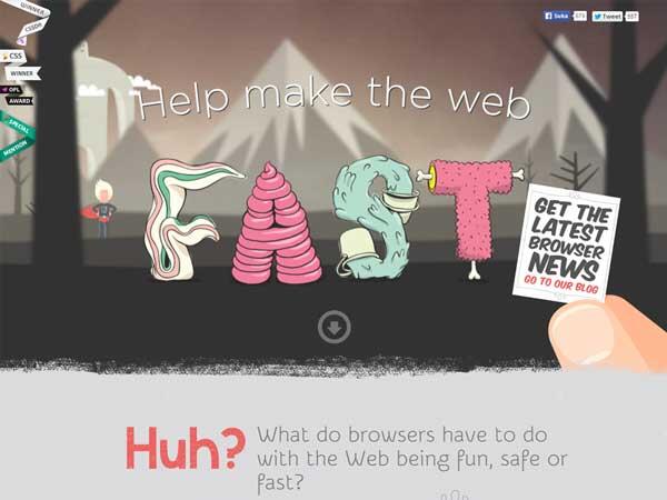 20 Website dengan Desain Tipografi yang Memukau