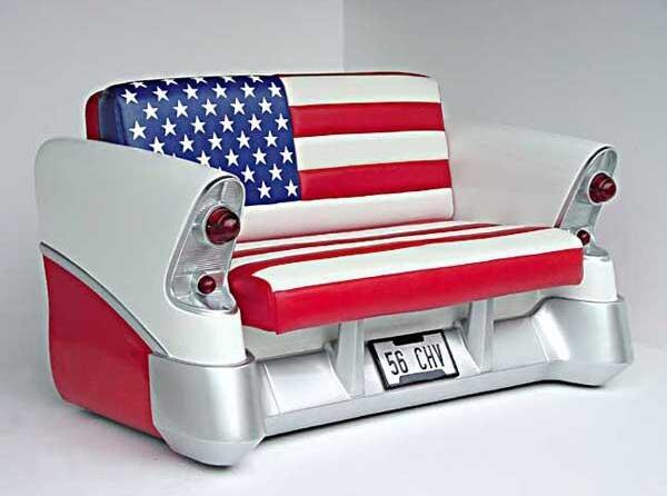 disan furniture daur ulang dari bekas mobil,