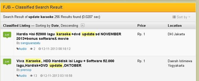 Jual hardisk karaoke, Isi 90000 lagu update karaoke sd NOV 2019