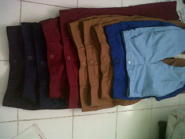 CUSTOM CHINO PANTS MURAH JOGJA BERKUALITAS