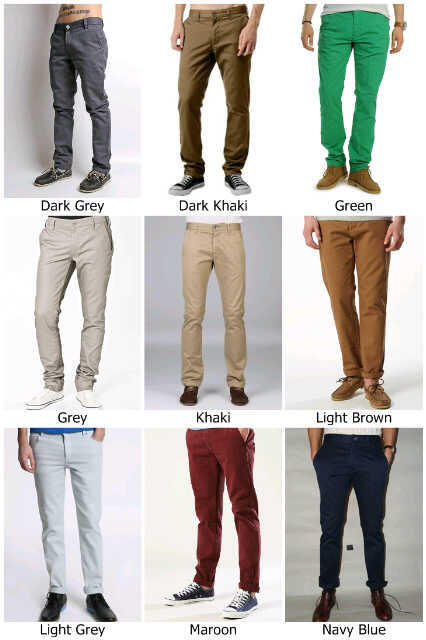 CUSTOM CHINO PANTS MURAH JOGJA BERKUALITAS