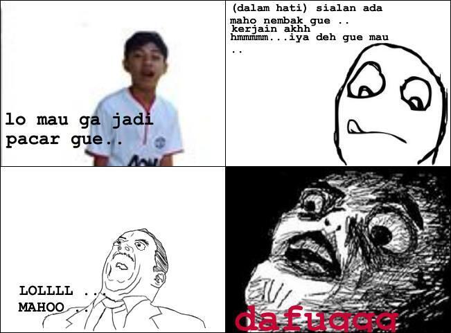 temen ane yang suka ane Bully di Buat Meme :v