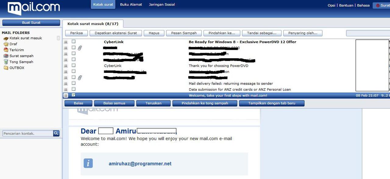 Alternatif Email Selain Gmail dan Ymail Gan