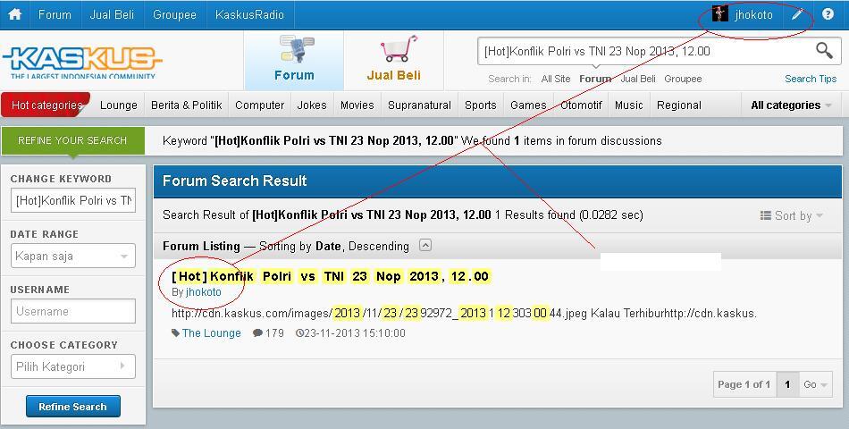 &#91;Hot&#93;Konflik Polri vs TNI 23 Nop 2013, 12.00 