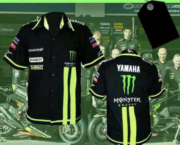 Jual kemeja moto gp honda gresini,yamaha factory racing,repsol honda,ducati