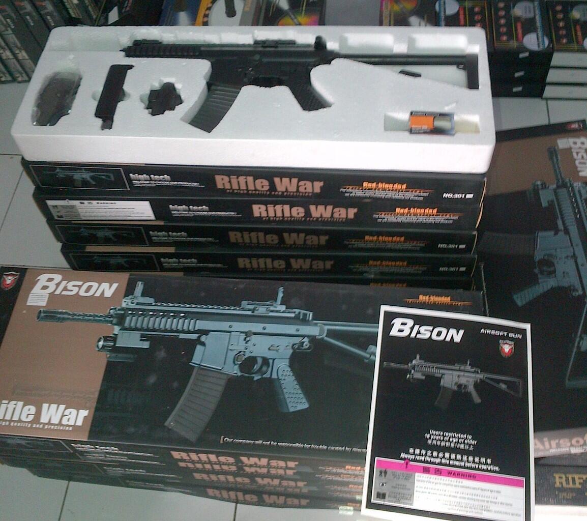 Jual airsoft gun spring sidoarjo