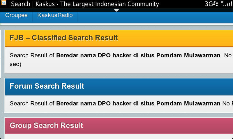 Beredar nama DPO hacker di situs Pomdam
Mulawarman