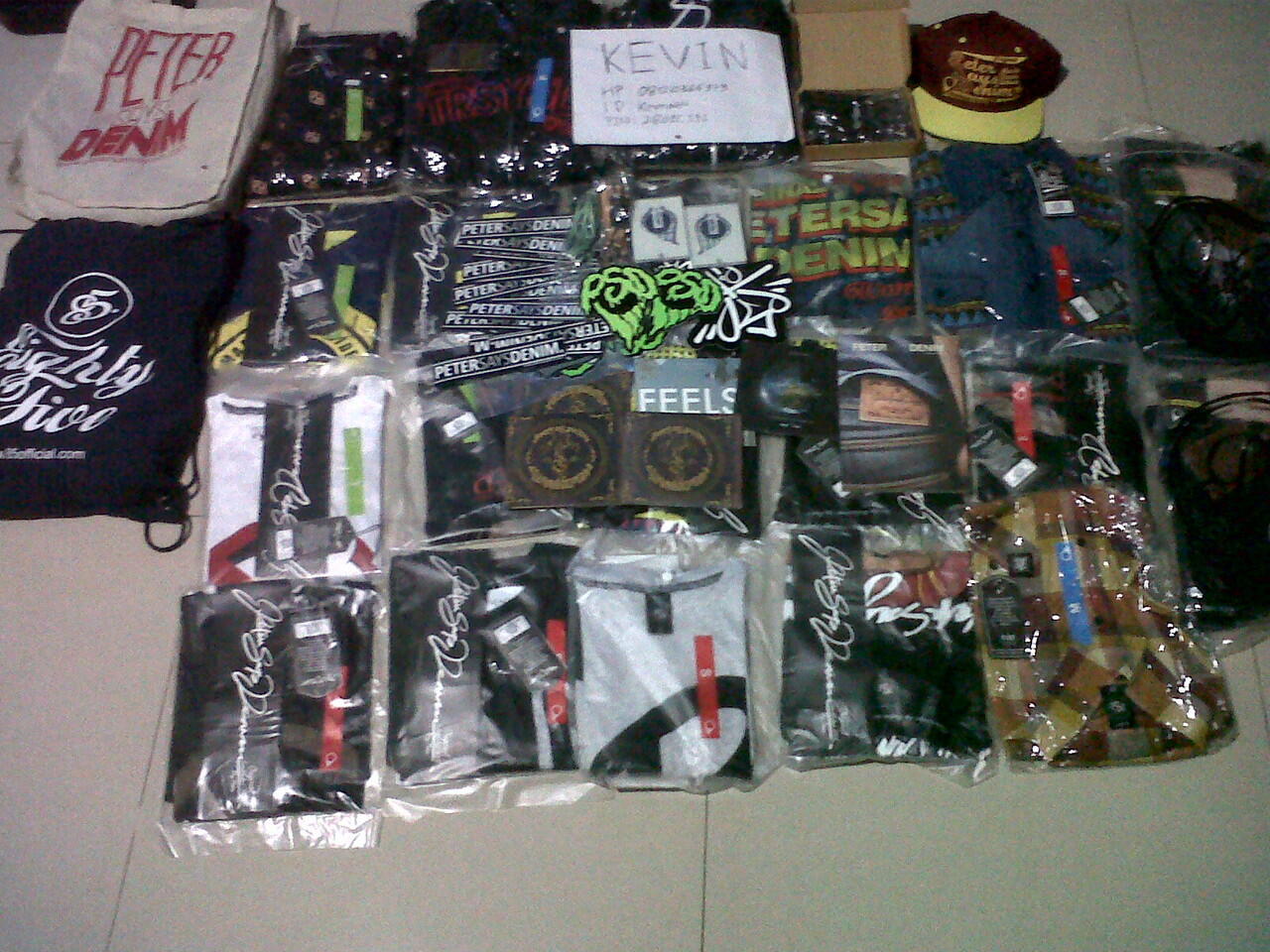 Ready Petersaysdenim ORIGINAL diskon 50%! tees,shirt,jacket,pants