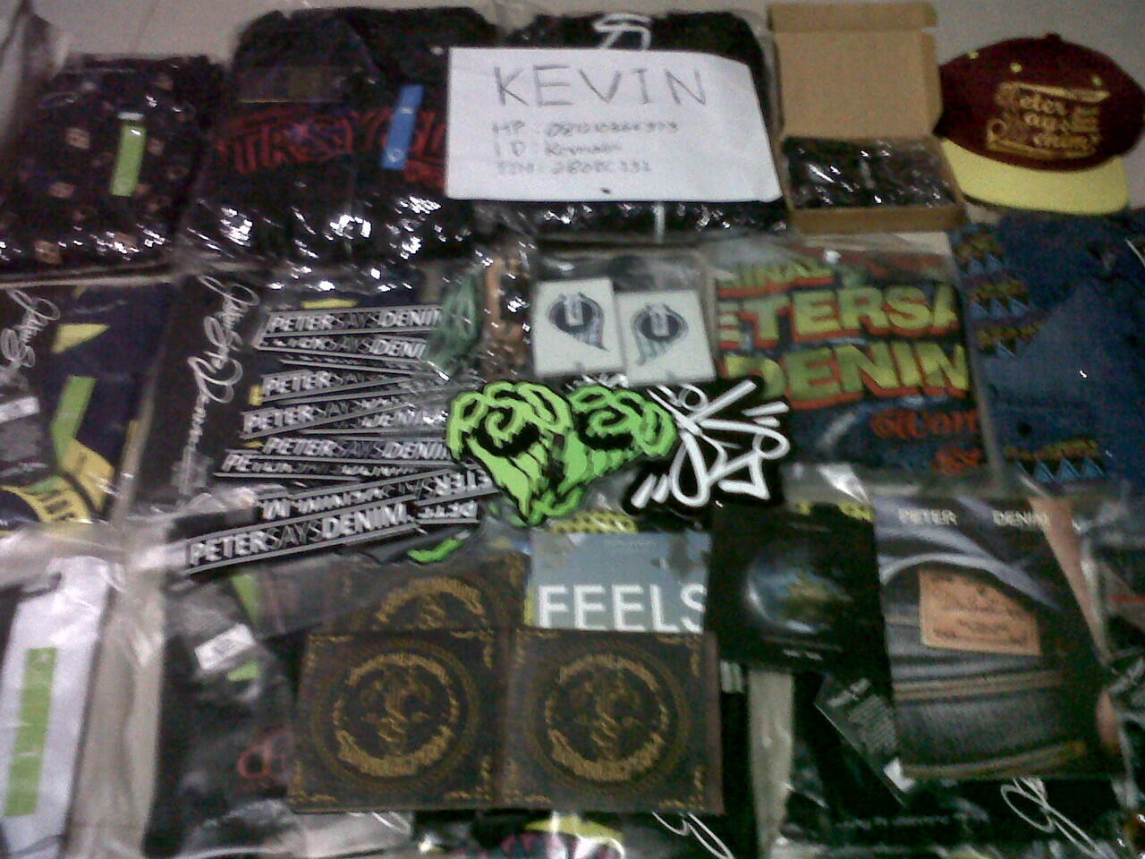 Ready Petersaysdenim ORIGINAL diskon 50%! tees,shirt,jacket,pants