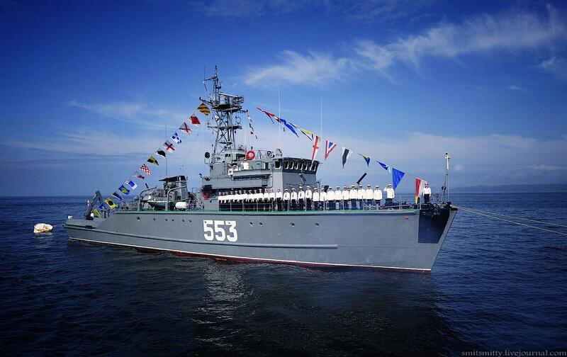 (Gambar) Rossiya Navy Day.