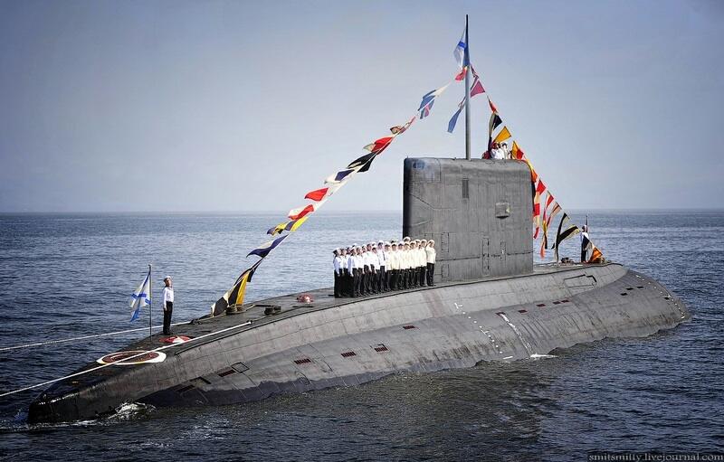 (Gambar) Rossiya Navy Day.