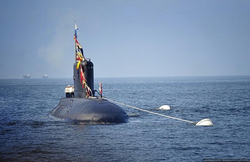 (Gambar) Rossiya Navy Day.