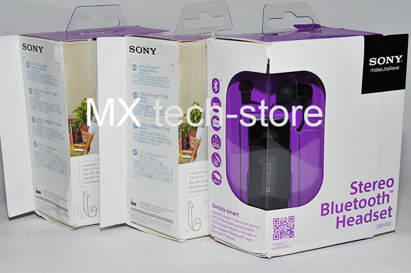 Sony XPERIA Stereo Wireless Headsets SBH52 SBH50 MW600s